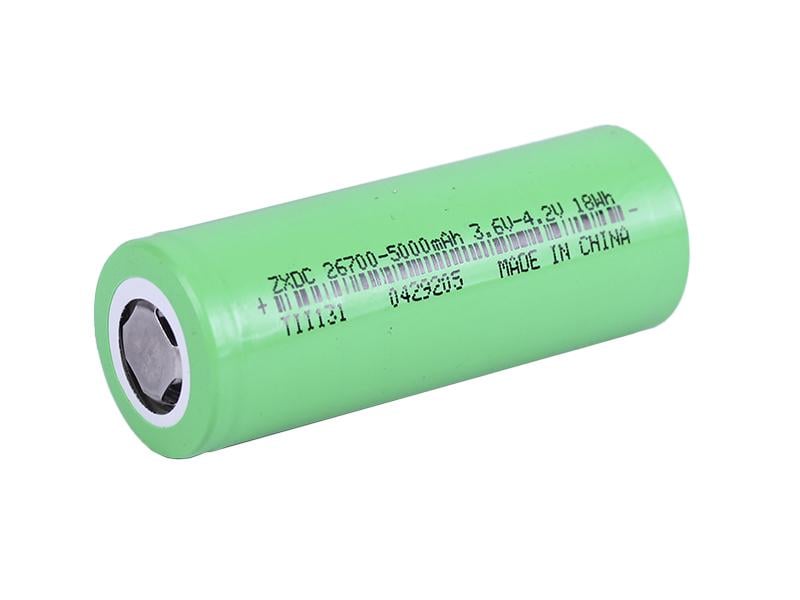 Акумуляторна батарея ТАТА 26700 5000 mAh 3.7 V 3C