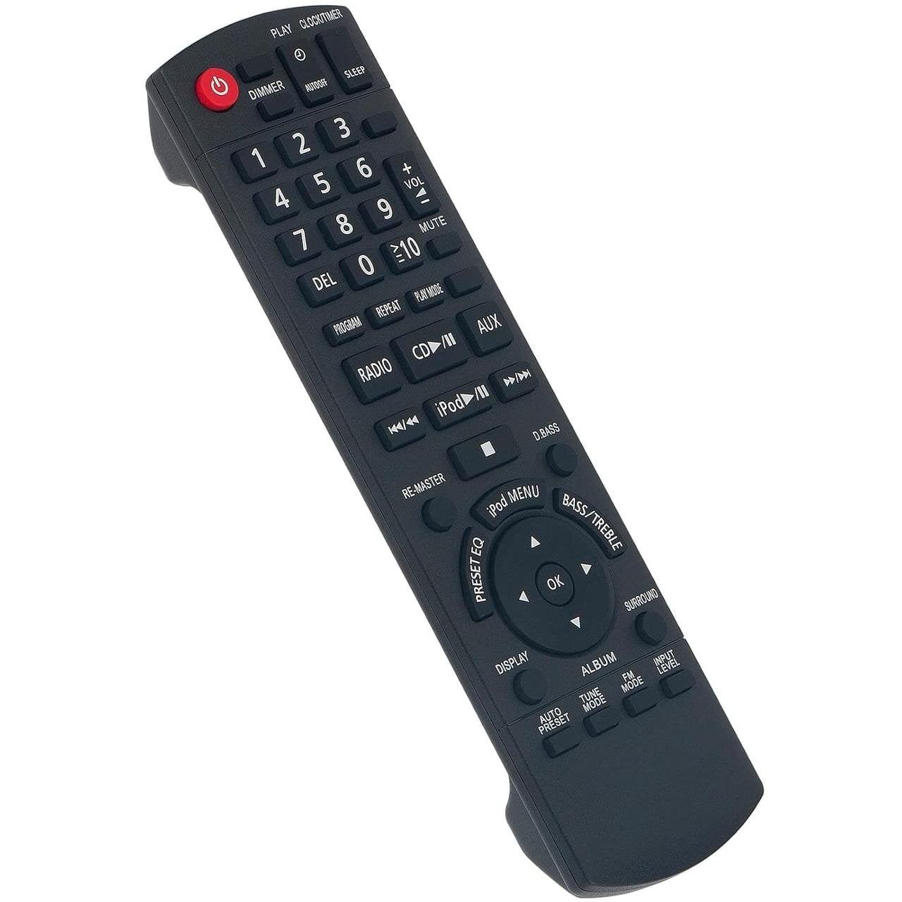 Пульт дистанційного керування PERFASCIN N2QAYB000518 для аудіосистеми Panasonic SC-HC20 інфрачервоний Чорний