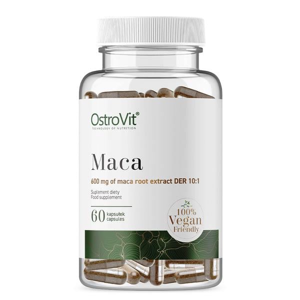 Тестостероновый бустер OstroVit Maca 60 Caps - фото 1