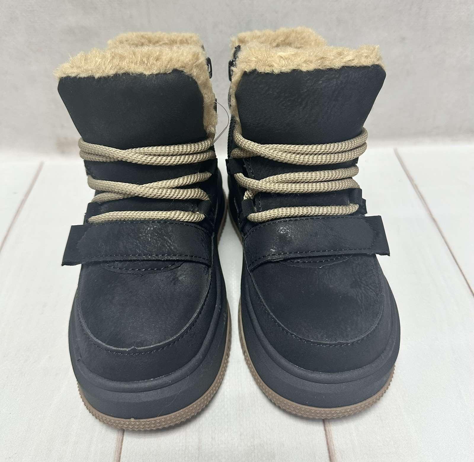 Черевики дитячі Clibee зимові на овчині р. 29/19 см Чорний - фото 3