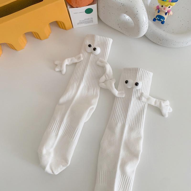 Носки с магнитиками р. 35-41 Молочный (2501) - фото 1