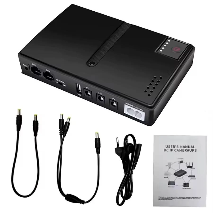 ИБП для роутера и камер DC1018L/DC1018P с аккумуляторами 18W 12800 mAh (31407229) ИБП для роутера и камер DC1018L/DC1018P с аккумуляторами 18W 12800 mAh (31407229)