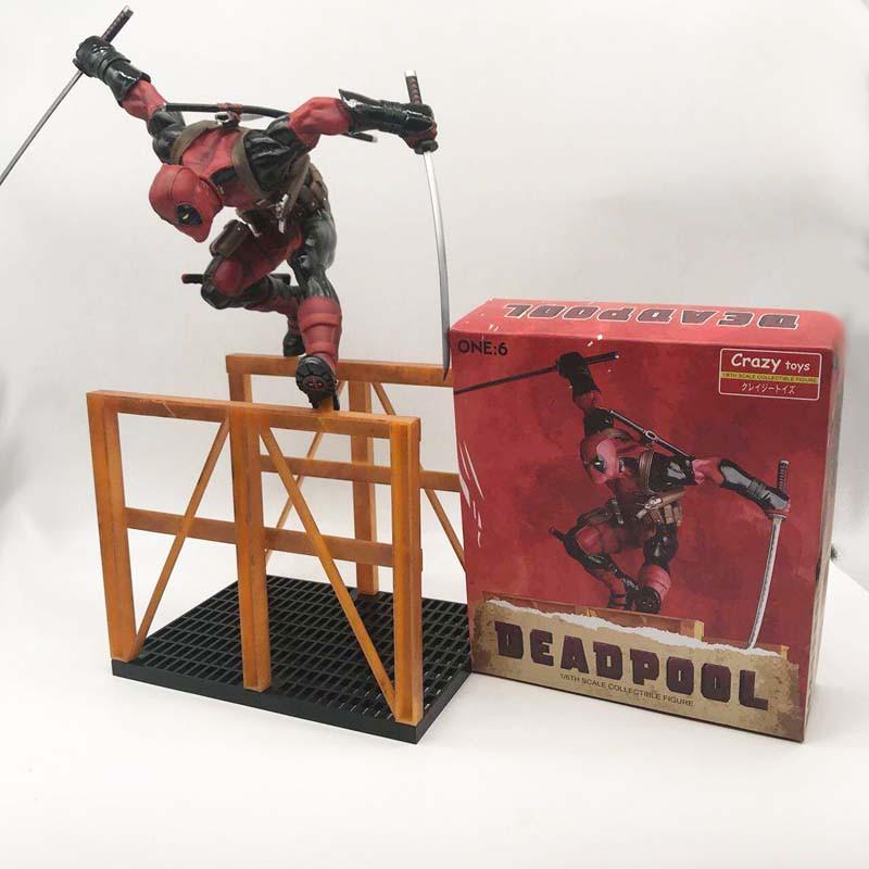Фигурка для геймеров Deadpool Wade Wilson Jump Hurdle 30 см (DP 60.137)