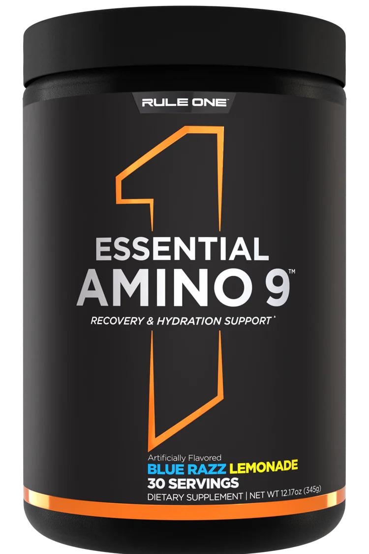 Комплекс аминокислот Rule One Essential Amino 9 blue razz lemonade 345 г