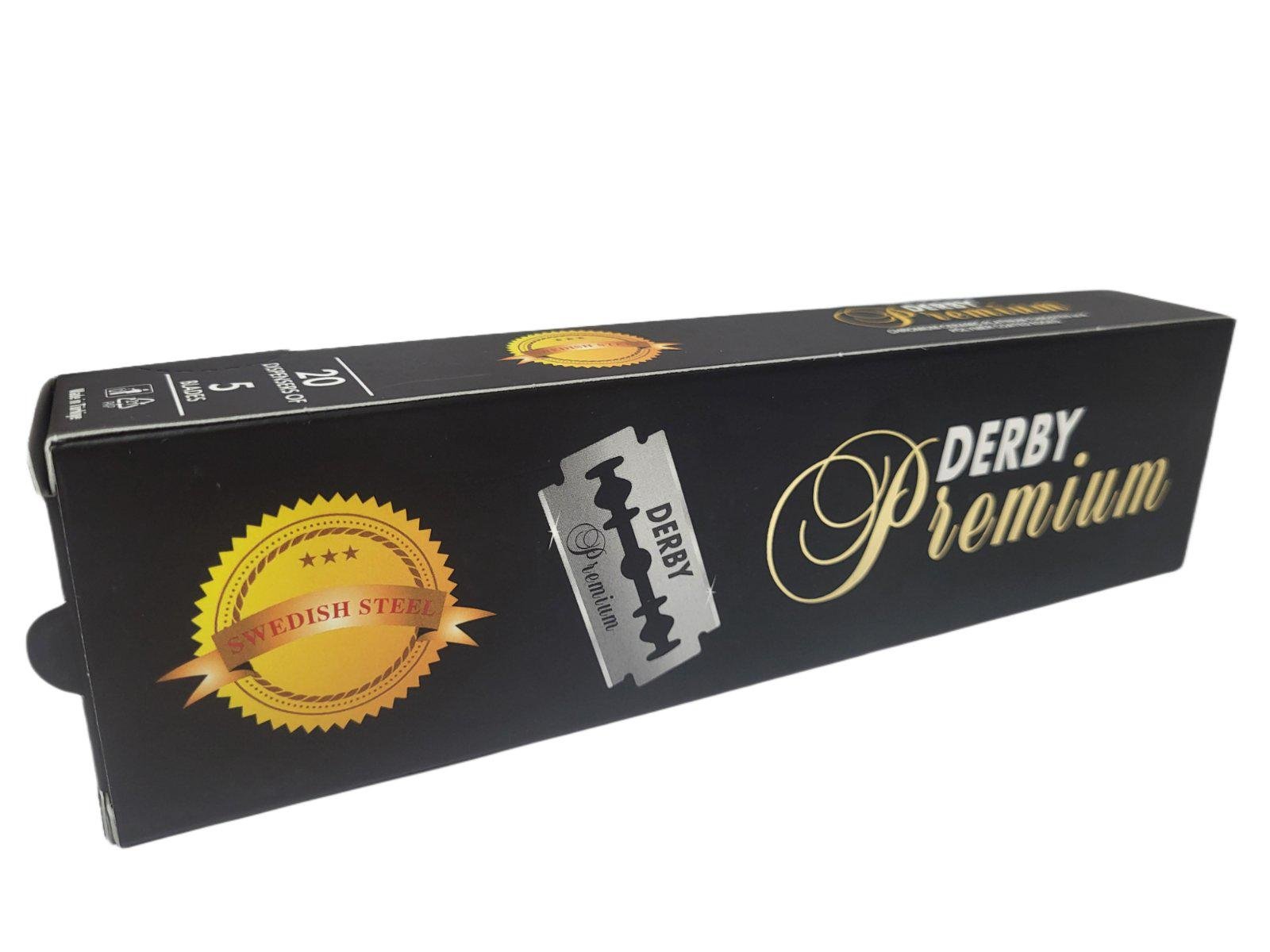 Лезвия сменные двусторонние для Derby Premium Double Edge Razor 100 шт. (6088)