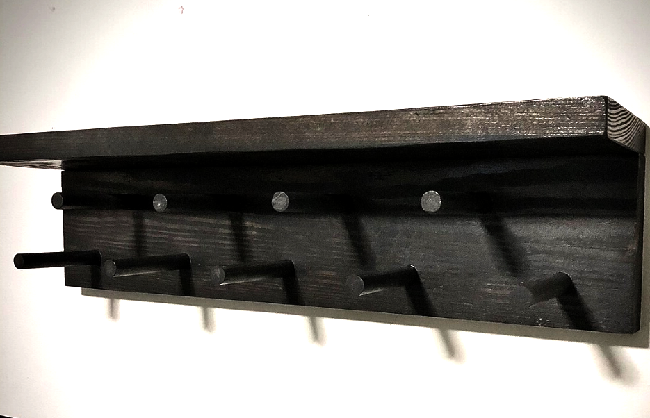 Полка для медалей из дерева Канди Венге (ПМЛ-000412)