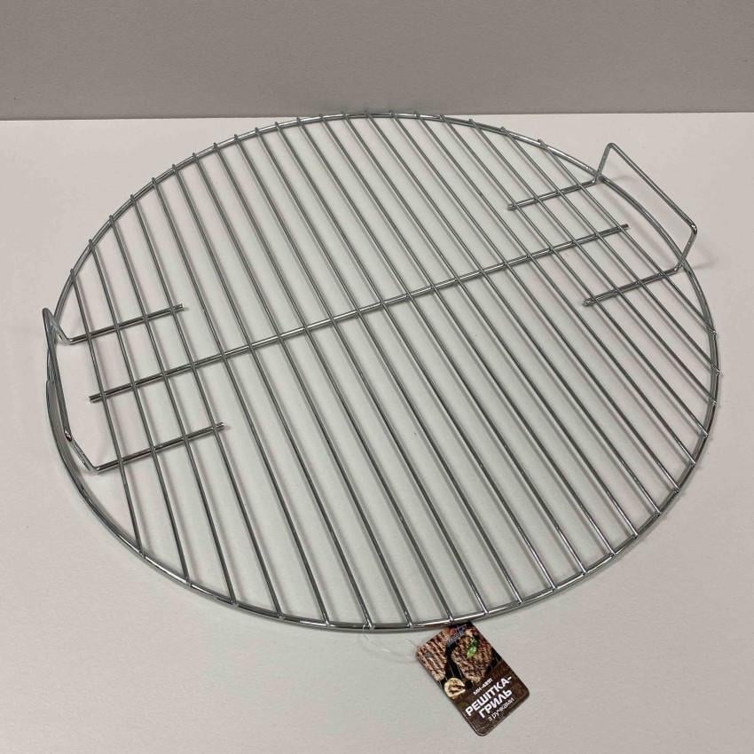 Решетка для гриля Stenson MH-4891 из хромированной стали с ручками 53,5х5 см (2308818513)