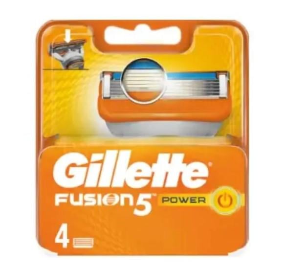 Кассеты сменные для бритья Gillette Fusion5 Power 4 шт. (34125056)