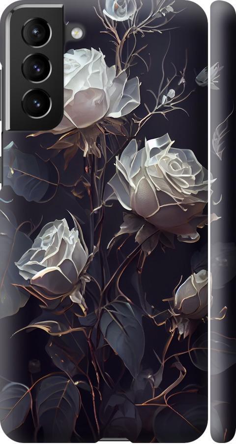 Чехол на Samsung Galaxy S21 Plus Розы 2 (5550m-2115-42517)