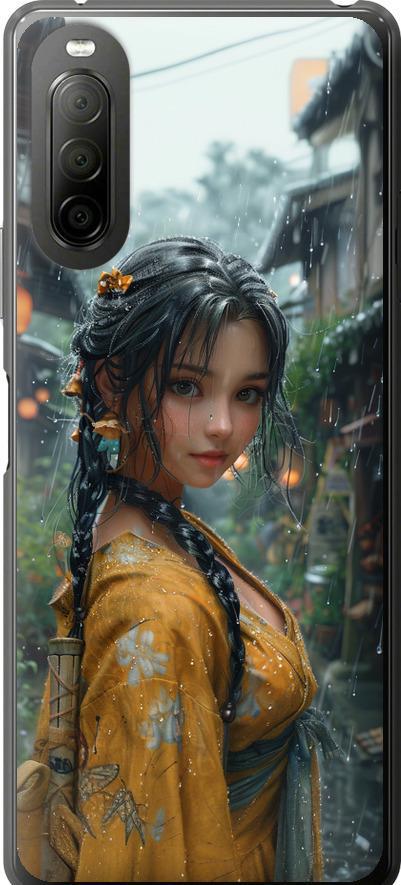 Чехол на Sony Xperia 10 II Anime-girl (6133u-2528-42517)