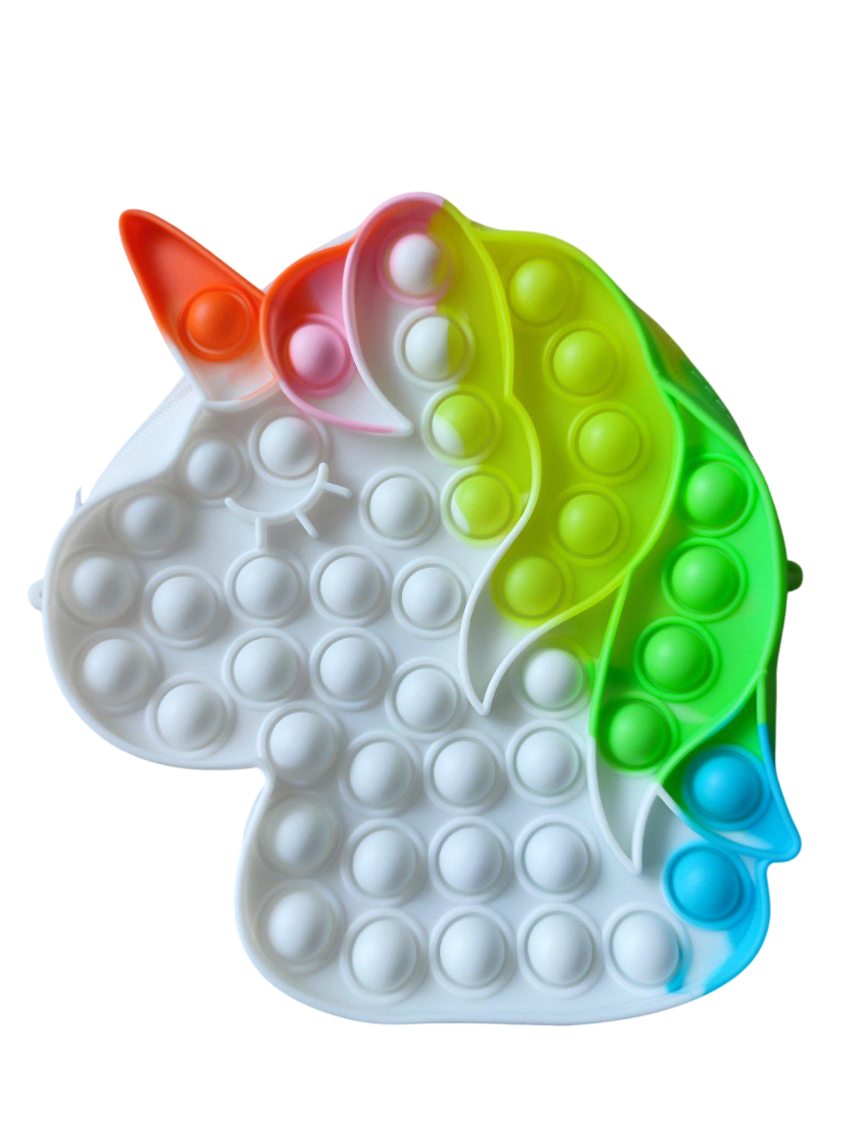 Сумка антистресс Pop It Единорог Белый (22305)