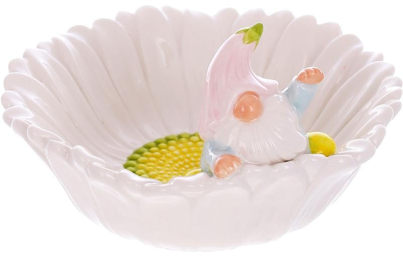 Піала керамічна гномік у ромашку 400 мл - фото 1 Піала керамічна гномік у ромашку 400 мл - фото 1