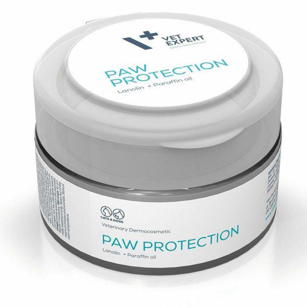 Мазь для собак и кошек VetExpert Paw Protection защитная для подушечек лап 75 мл (5901891240870)