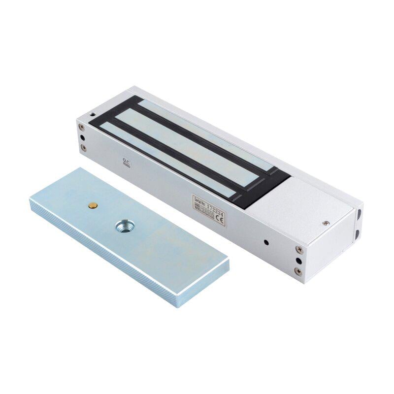 Электрозамок GreenVision GV-LEMG-500 12 В удержание до 500 кг Серебристый (620924)