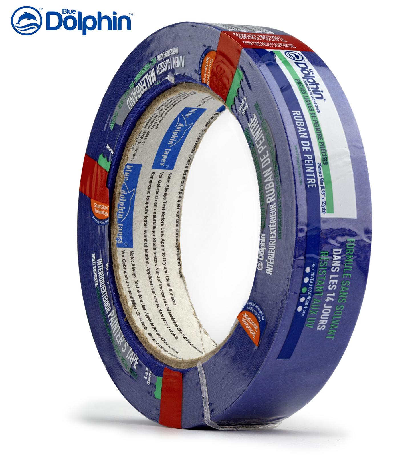 ᐉ Лента-скотч малярная Blue Dolphin Special Blue 25 мм х 50 м 14