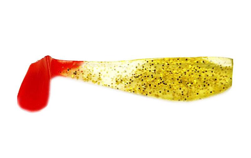 Силиконовый виброхвост Fox Gloom №056 8 см Yellow/Red (260431)