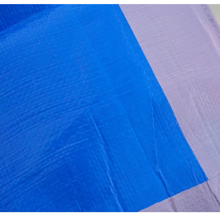 Тент поліпропіленовий Vaplant супер щільний з у/ф захистом 180 г/кв.м 10х12 м Сіро-синій - фото 6