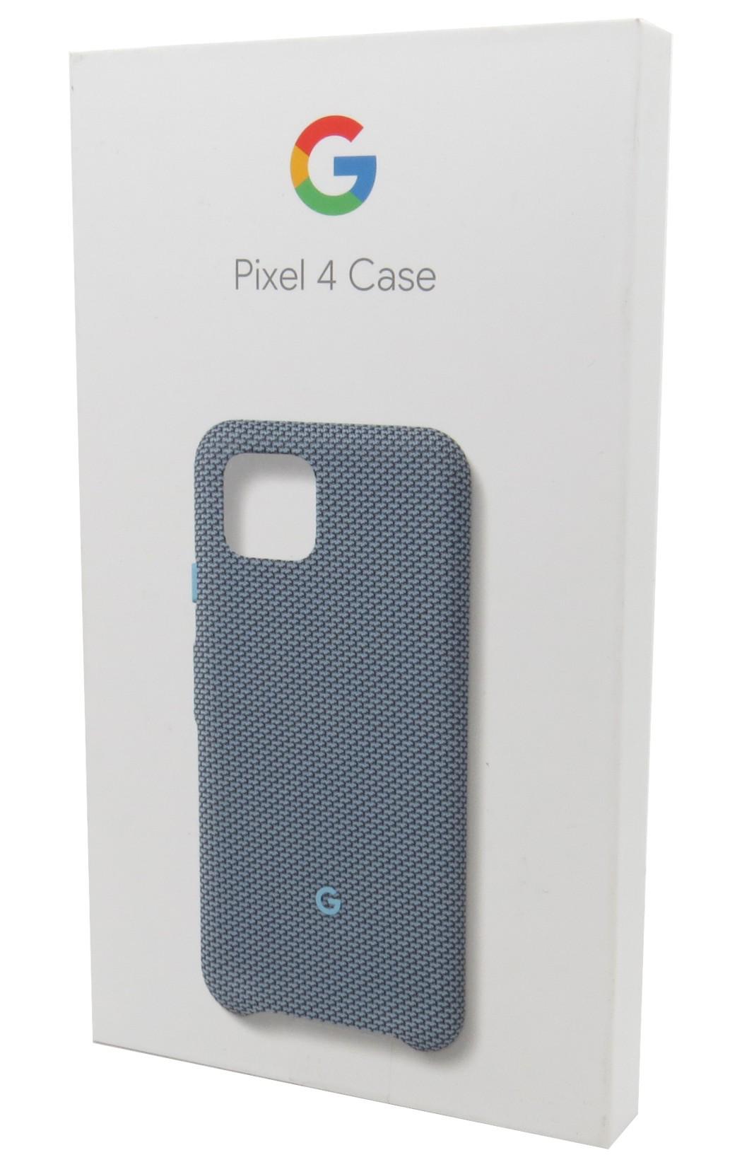 Противоударный чехол Soft Knit Fabric Case GA01283 для Google Pixel 4 Blue Ish - фото 3