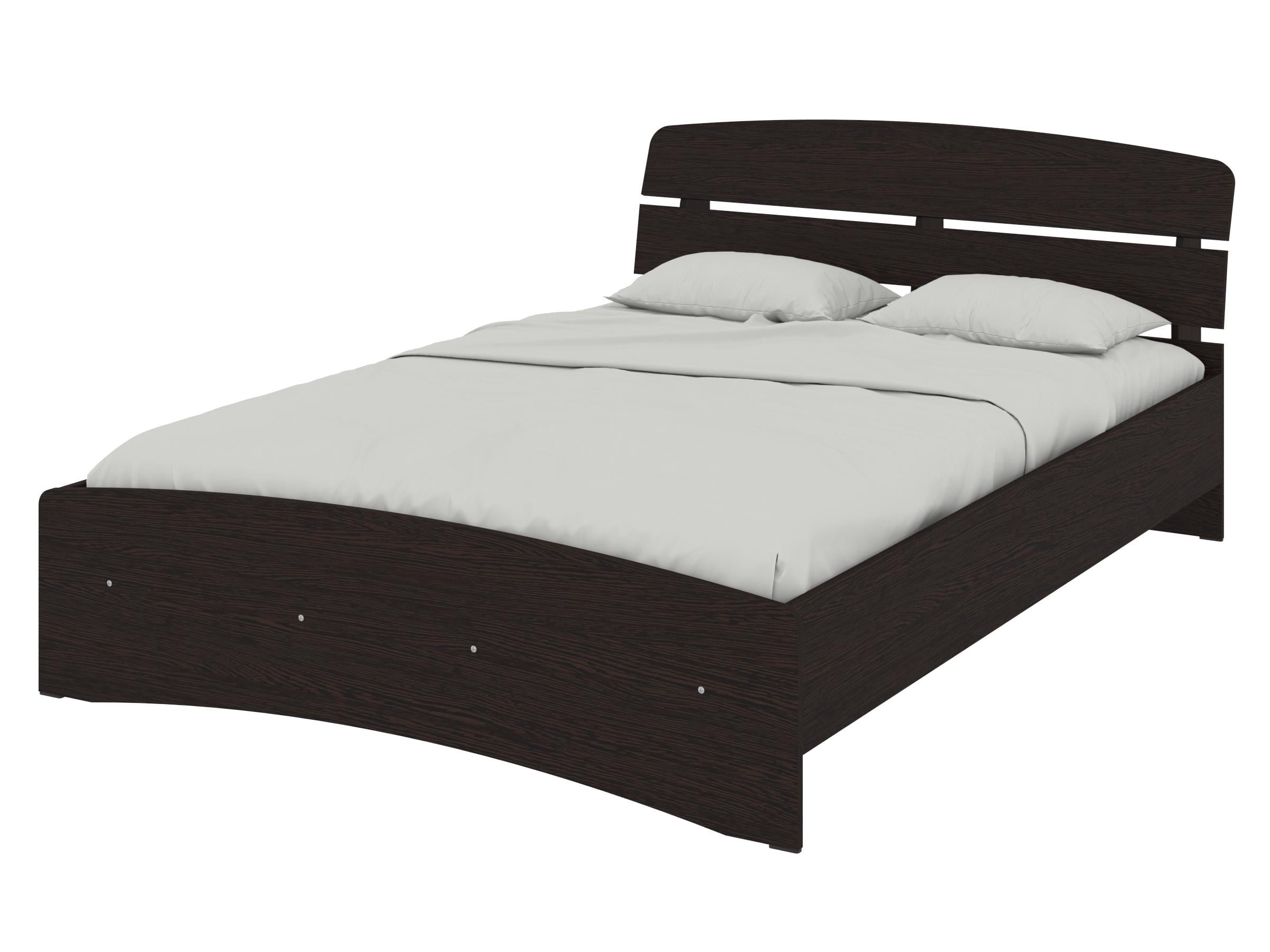 Кровать двуспальная PEHOTIN Кровать-140 Милана 140x200 см Венге (PN-100938) Кровать двуспальная PEHOTIN Кровать-140 Милана 140x200 см Венге (PN-100938)