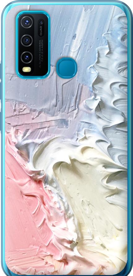 Чехол на Vivo Y30 Пастель v1 (3981u-2154-42517)