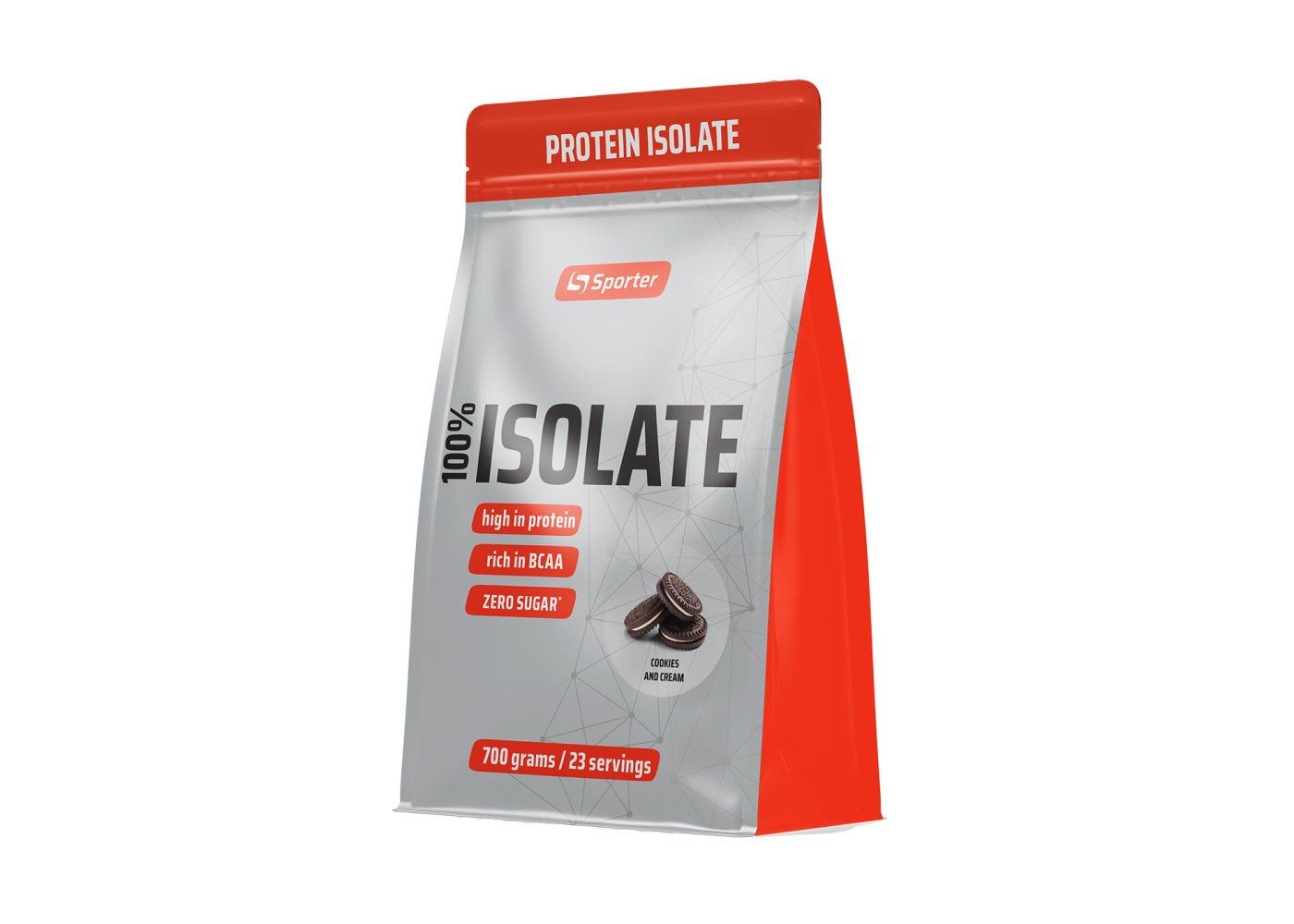 Протеїн Sporter Isolate Печиво з кремом 700 г