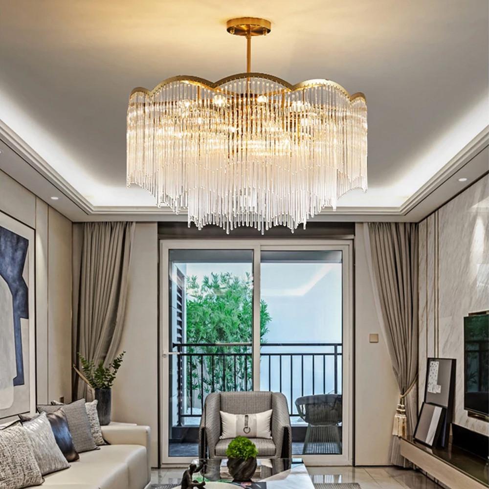 Люстра maria Theresa Ø 80 см Латунь (MJ 186 AB)