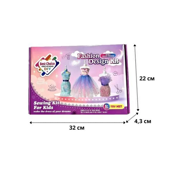 Детская игра Q00409 Юный дизайнер Девочка легко создаст собственную коллекцию платьев развивая эстетический вкус - фото 12 Детская игра Q00409 Юный дизайнер Девочка легко создаст собственную коллекцию платьев развивая эстетический вкус - фото 12