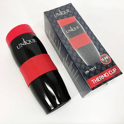 Термокружка Unique 0,38 л Оранжевый (MX-10736V) - фото 3