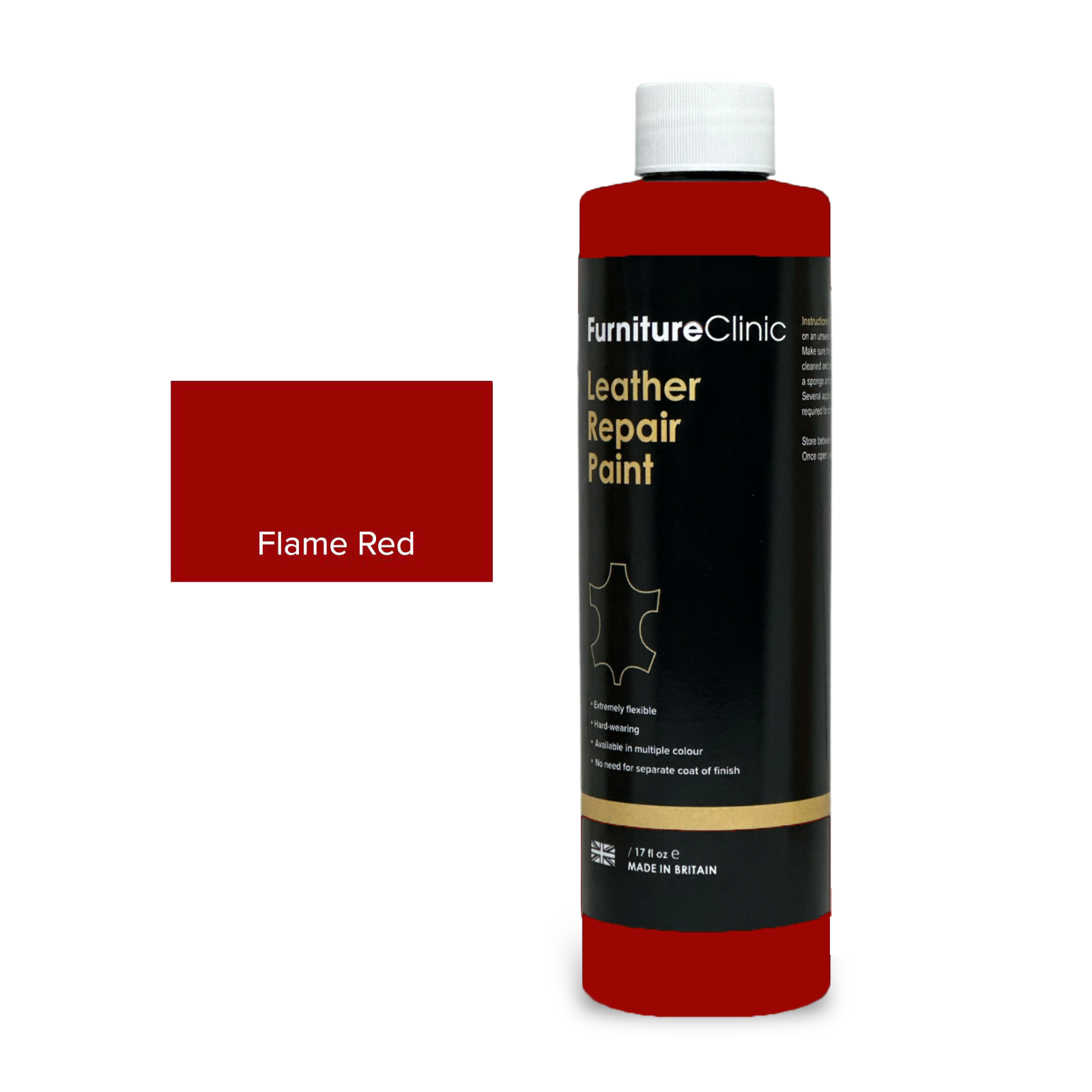 Краска для кожи Furniture Clinic Leather Repair Paint 250 мл Красный (21782407) - фото 11 Краска для кожи Furniture Clinic Leather Repair Paint 250 мл Красный (21782407) - фото 11
