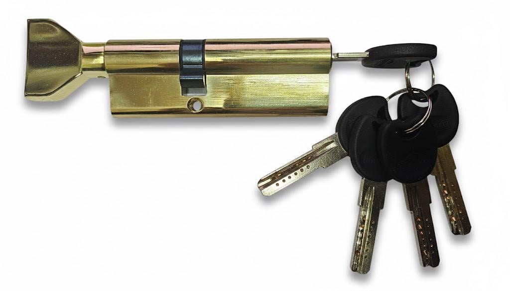 Серцевина для замка Imperial 90 мм 55х35 ключ-вороток (5857)