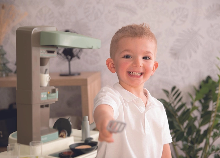 Кухня детская интерактивная Smoby Тефаль Студио большая с духовкой и холодильником 34 аксессуара (311053) - фото 5 Кухня детская интерактивная Smoby Тефаль Студио большая с духовкой и холодильником 34 аксессуара (311053) - фото 5