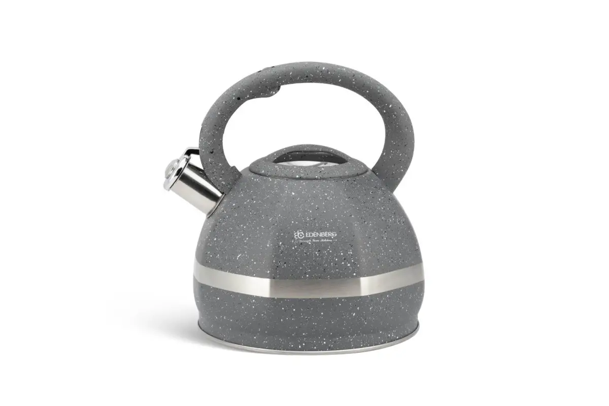Чайник с свистком Edenberg EB-2475-Grey 3 л Серый (8-6-4517711)