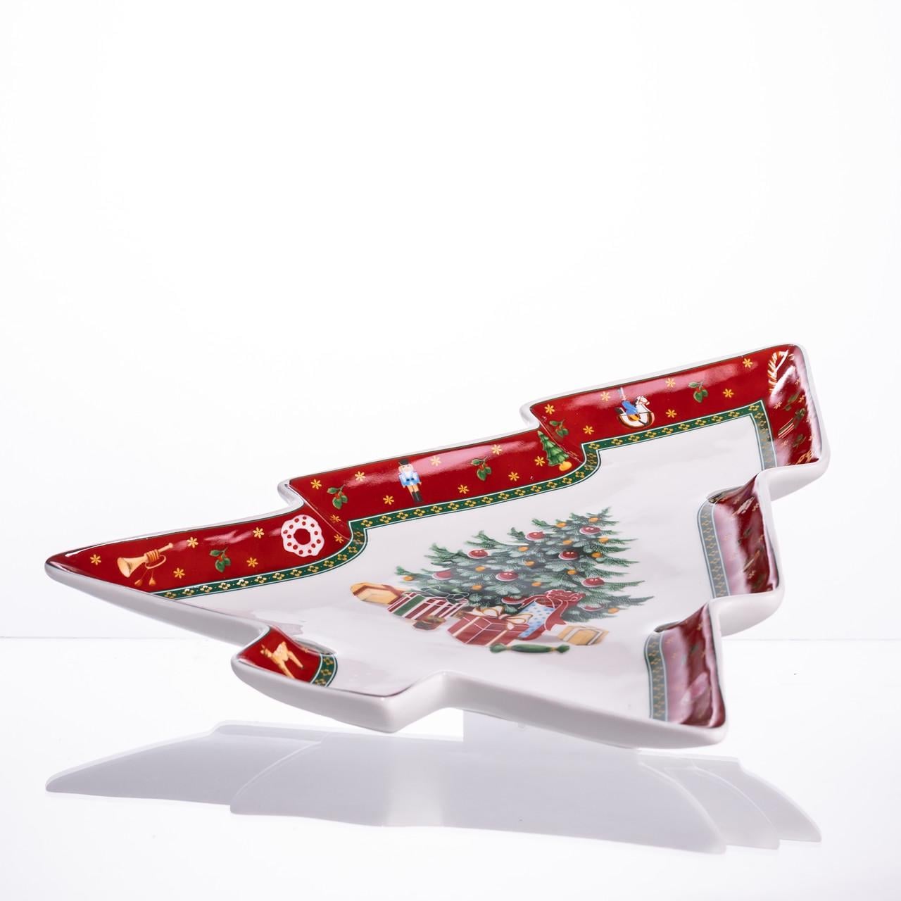Сервировочное блюдо для закусок Christmas 29х24х2 см (HP-SDHK-17)