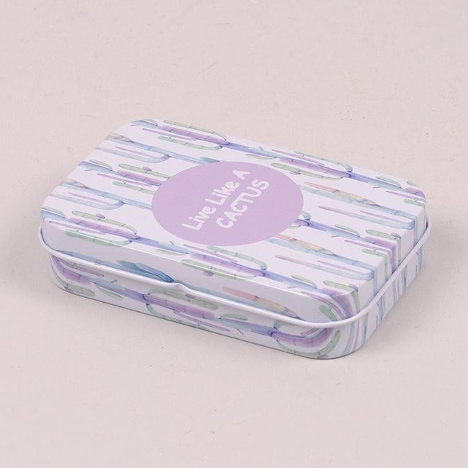 Коробочка металева Flora Кактуси (25297)