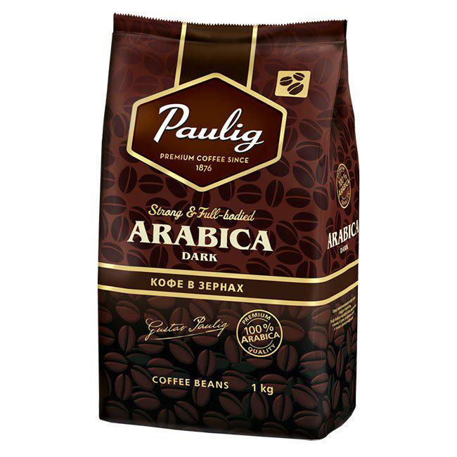 Кава в зернах Paulig Arabica Dark 1 кг (P11887)