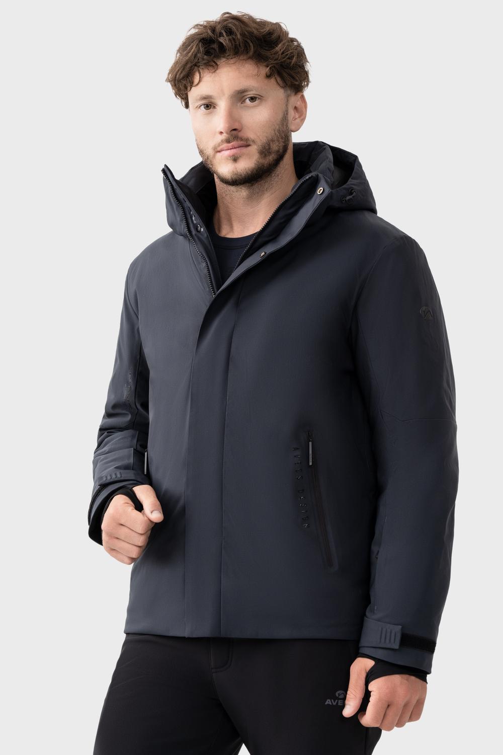 Куртка горнолыжная Avecs 70515/17-L Темно-серый