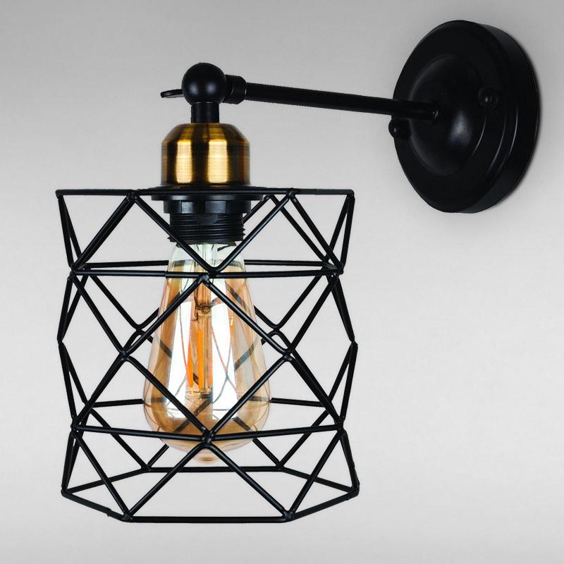 Настенный светильник LS-18144F-1 Черный