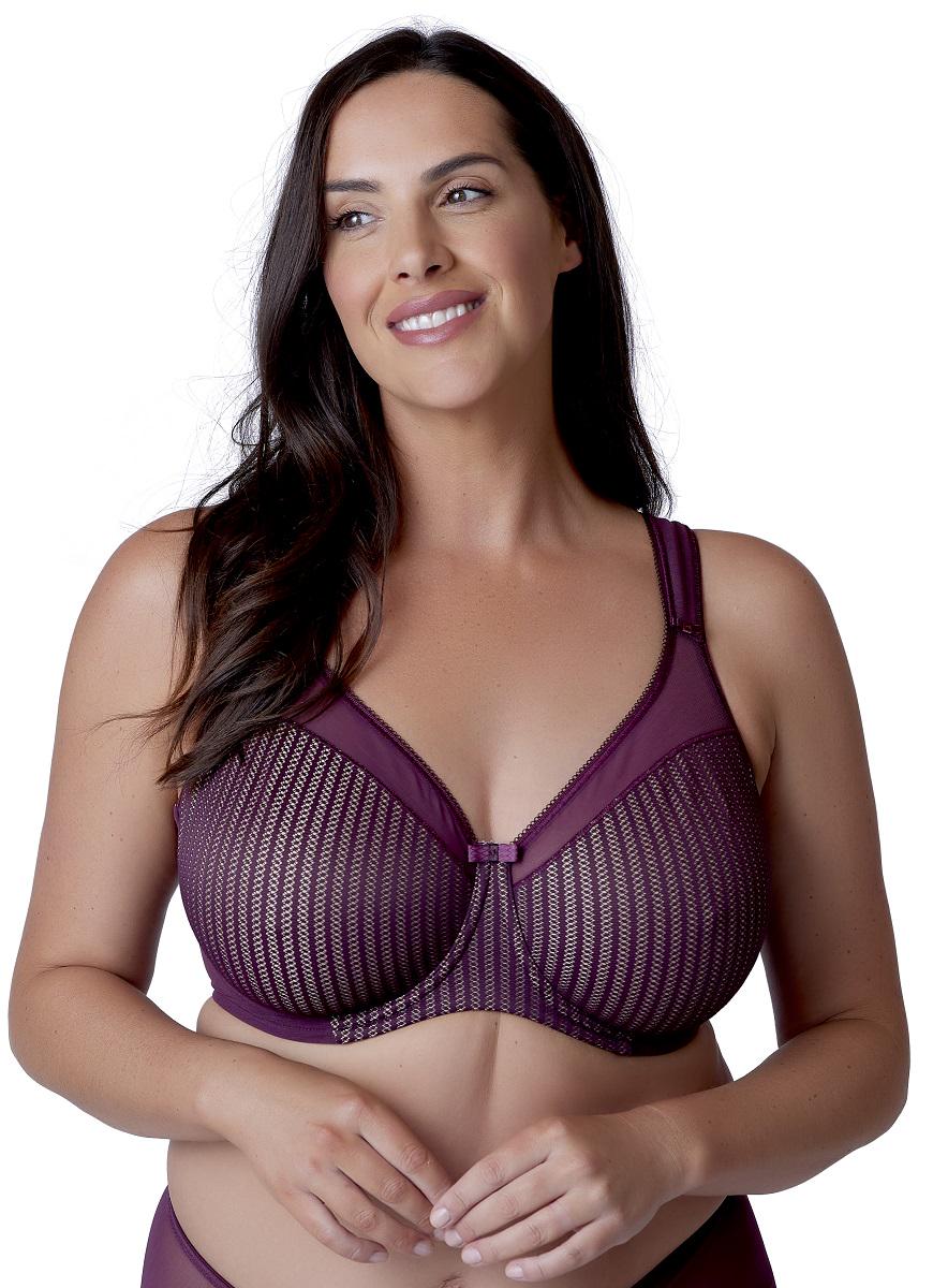 Бюстгальтер Berlei Beauty Stripe Minimiser 541FIG 100H Fig (5053014956004)