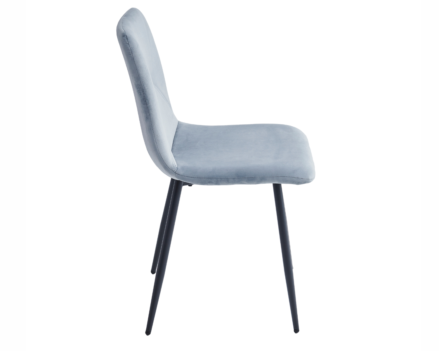 Стул кухонный Intarsio Mark велюр Черный/Дымчато-серый - фото 3 Стул кухонный Intarsio Mark велюр Черный/Дымчато-серый - фото 3