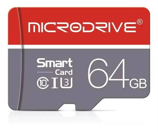 Карта памяти Micro TF 64 ГБ Class 10 UHS-3 V30 4K SD-адаптер в комплекте (96426)