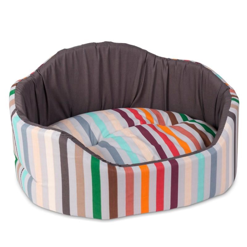 Лежак для тварин Природа Pet Fashion Coral 3 66x57x29 см Коричневий (PR241984)