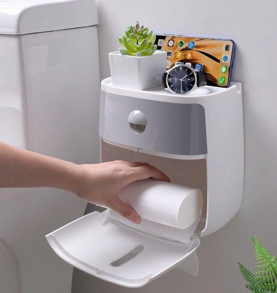 Держатель для туалетной бумаги Towel Holder Ecoco ECCO-100 настенный водонепроницаемый (18036066) - фото 5