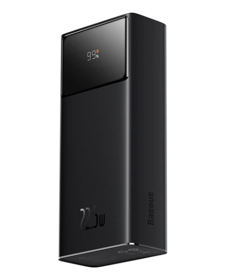 Повербанк Baseus Star-Lord Digital Display Fast Charge 30000 mAh 22,5W Черный (PB30000)