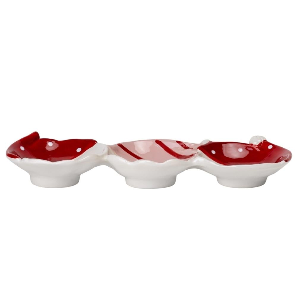 Пиала новогодняя керамическая Веселые гномы 27х10х4,5 см (6021-011) - фото 2 Пиала новогодняя керамическая Веселые гномы 27х10х4,5 см (6021-011) - фото 2