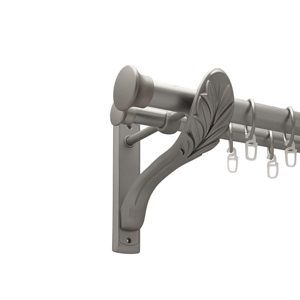 Карниз Orvit Дуо дворядний гладкий 25/19 мм 300 см Сатин (00-00011286)