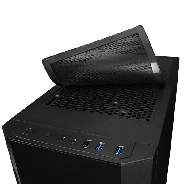 Корпус Chieftec ELOX AS-01B-OP ATX Midi-Tower Black (12273122) - фото 8