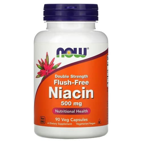 Ниацин B-3 Flush-Free Niacin 500 мг 90 капс. (NOW-00498) Ниацин B-3 Flush-Free Niacin 500 мг 90 капс. (NOW-00498)