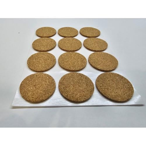 Протектор пробковый самоклеящийся Vorel для мебели D 28 мм от царапин 12 шт. Коричневый (714947) Протектор пробковый самоклеящийся Vorel для мебели D 28 мм от царапин 12 шт. Коричневый (714947)