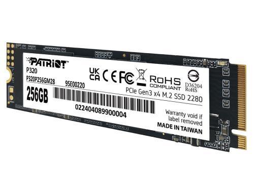 Накопитель Patriot SSD 256 Gb PCI-E 3x4 м (P320P256GM28) - фото 3 Накопитель Patriot SSD 256 Gb PCI-E 3x4 м (P320P256GM28) - фото 3