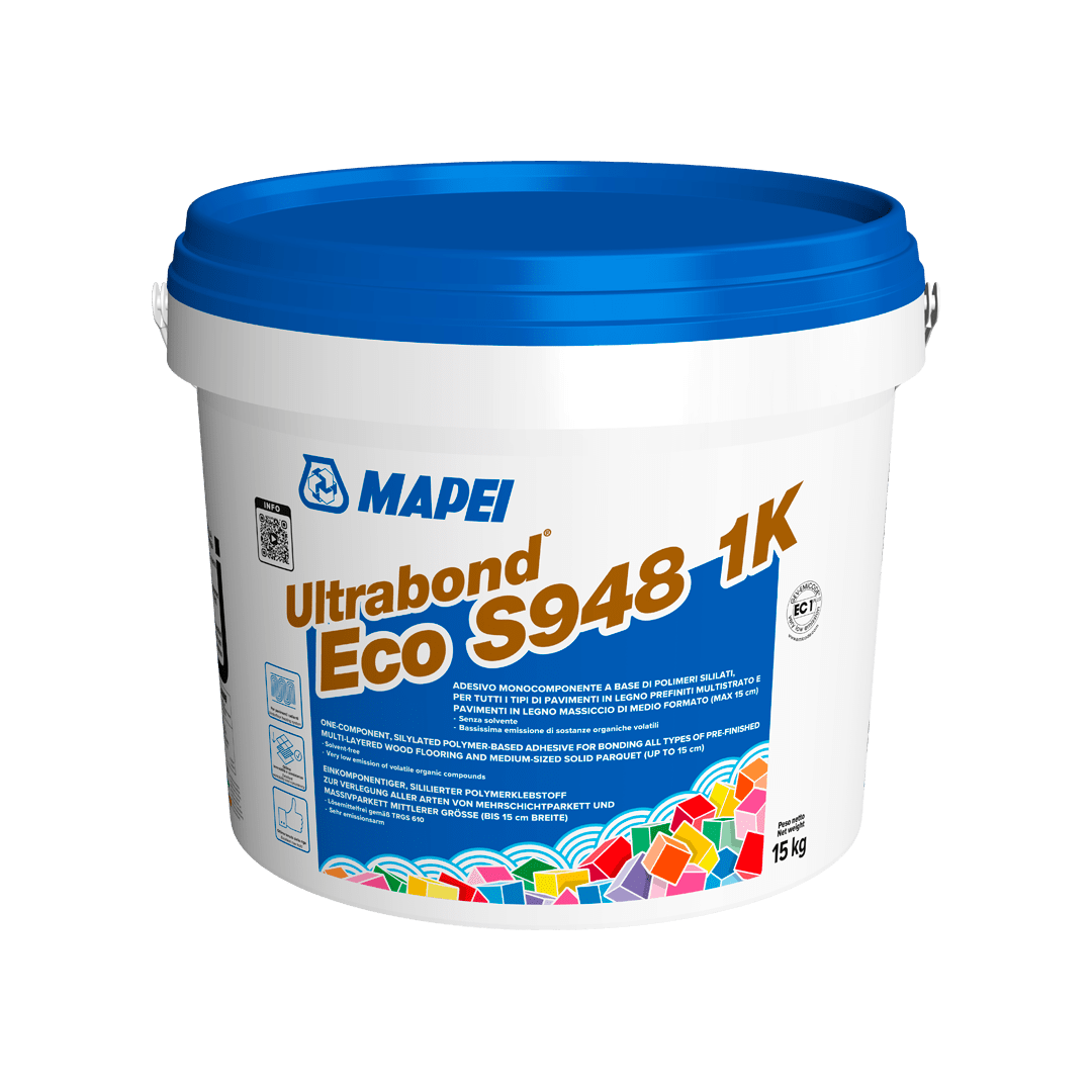 Клей для паркету Mapei ULTRABOND ECO S948 1K 15 кг (31033925)